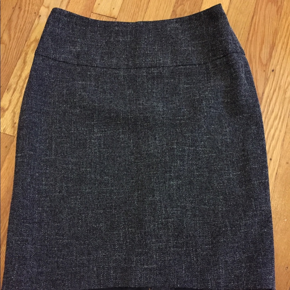 Dark gray pencil skirt- The Limited- size 0